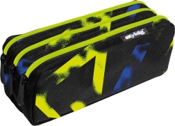 Line Boy Triple-Zip Pencil Case
