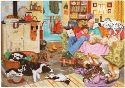 House of Puzzles Dog Rest Jigsaw Puzzle, 1000 Pieces