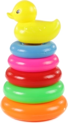 Colorful Children's Pyramid with Duckling