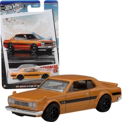 Hot Wheels Nissan Skyline 1971 HT 2000 GT‑R 1:64 оранжева количка 7 см