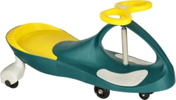 Гравитационно колело за възглавяване със светещи LED колела – жълто