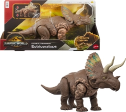 Фигурка еотрицератопс JURASSIC WORLD Rebirth Gigantic Thrashers 32 cm