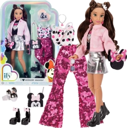 Disney ILY 4Ever модна кукла, вдъхновена от MINNIE MOUSE, с аксесоари 30 см