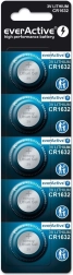 Lithium Battery EverActive CR1632 - 5 pieces in blister