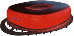 Конструктор Allianz Arena – нощно издание с LED осветление