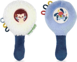 Lilliputiens maraca rattle dog Jules