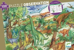 Djeco Dinosaur Puzzle 100 Pieces