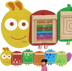 Система за монтаж на 5 стенни образователни табла Masterkidz Flex - Гъсеница