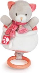 Плюшена музикална котка DOUDOU 20 см
