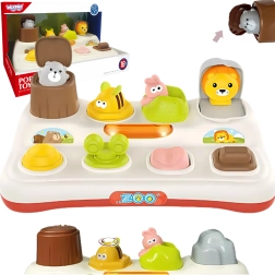 Woopie интерактивна pop-up играчка – изскачащи животни ZOO