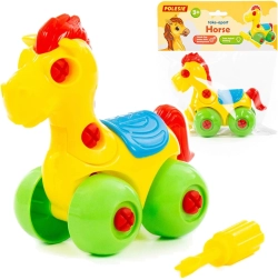 Screw-together Pony – assembly toy for kids 3+