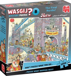 Пъзел JUMBO WASGIJ Mystery 8 Последното препятствие 1000 части