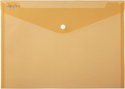 Плик с копче A5 Opaline, оранжев