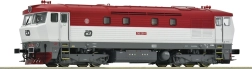 Дизелова локомотива Roco ČD 749 „Bardotka“, цифрова със звук H0