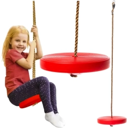 Градинска кръгла пластмасова люлка