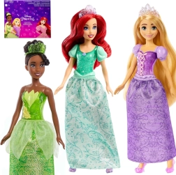Mattel Disney принцеси комплект от 3 кукли: Ариел, Тиана, Рапунцел