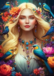 Aurora Puzzle 1000 Pieces by BLUEBIRD