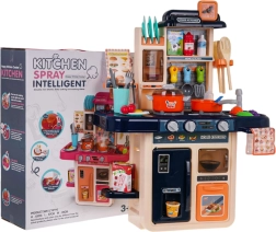 Детска кухня с осветление, звуци, течаща вода и пара, 42 части