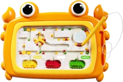 Magnetic Board Montessori Labyrinth Crab Orange WOOPIE