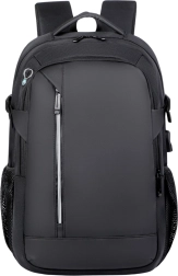 Urban backpack with USB, laptop pocket and reflective elements 16L 45cm