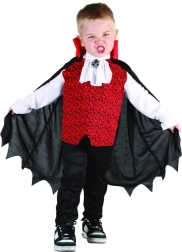 Children's vampire carnival costume (92–104 cm)
