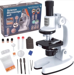 Микроскоп за деца с LED осветление 200x/600x/1200x WOOPIE със смартфон адаптер – XXL комплект