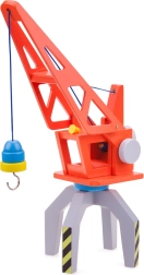 Контейнерен кран Harbor Line – дървена играчка