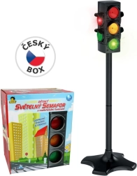Светофар на батерии с реалистични функции