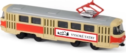 Metal Retro Tram T3 16 cm High Tatras