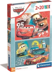 Пъзел 2x20 части Cars от Disney