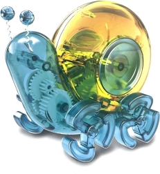 Слънчев охлюв за деца – образователна играчка без батерии