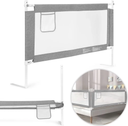 Предпазна преграда за легло 150 см за деца ECOTOYS