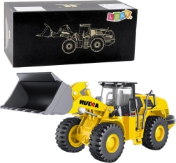 Метален модел на товарач HUINA 1:50 жълт