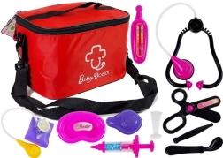 Докторски комплект в чанта със стетоскоп и аксесоари