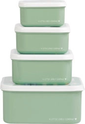 Комплект от четири кутии за закуски A Little Lovely Company – Radost