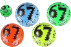 Топка Six Seven с числа, 23 см - 1 брой