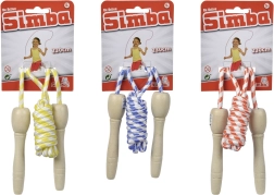 Simba Be Active Jump Rope with Wooden Handles 230 cm