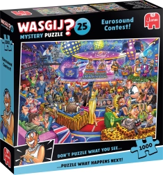 Пъзел Wasgij Mystery 25: Състезание Eurosound 1000 части