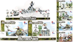 Конструктор Military Force – 8 варианта военни модели
