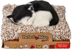 Perfect Petzzz черно-бяла котка на легълце