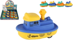 Пластмасова лодка със задвижване по инерция – натисни и тръгни, 10 см