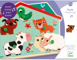 Insert Puzzle Domestic Animals DJECO