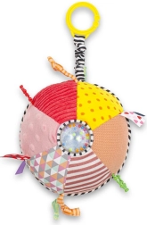 Интерактивна плюшена образователна играчка за количка BABY MIX с дрънкалка