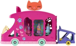 Enchantimals котешки моден магазин на колела – игрален комплект