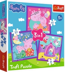 Peppa Pig Puzzle 3-in-1 (20, 36, 50 pieces)