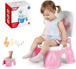 WOOPIE BABY 3-in-1 musical children's potty with chair and step stool