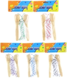 Дървено въже за скачане 2 м