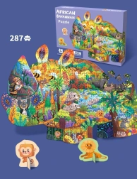 Комплект пъзел Safari 287 части