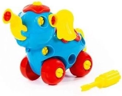 Screw-together construction set elephant 27 pcs