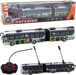 Дистанционно управляван градски тролейбус с LED светлини